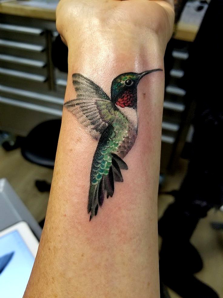 3d hummingbird tattoos realistic images on pintere