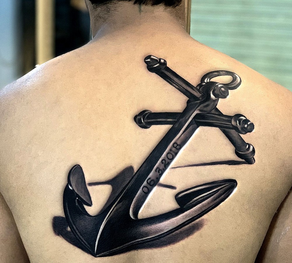 anchor tattoo mukesh waghela at moksha