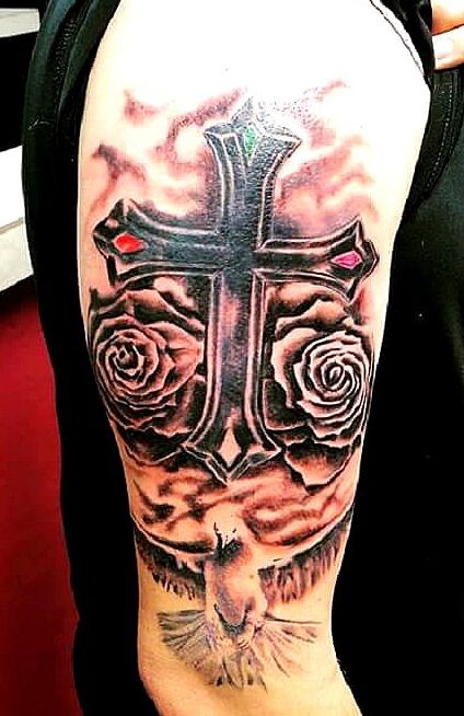 top 30 beautiful cross tattoos for men amazing c