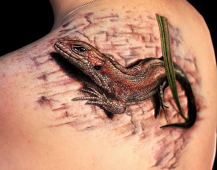lizard tattoo magnum