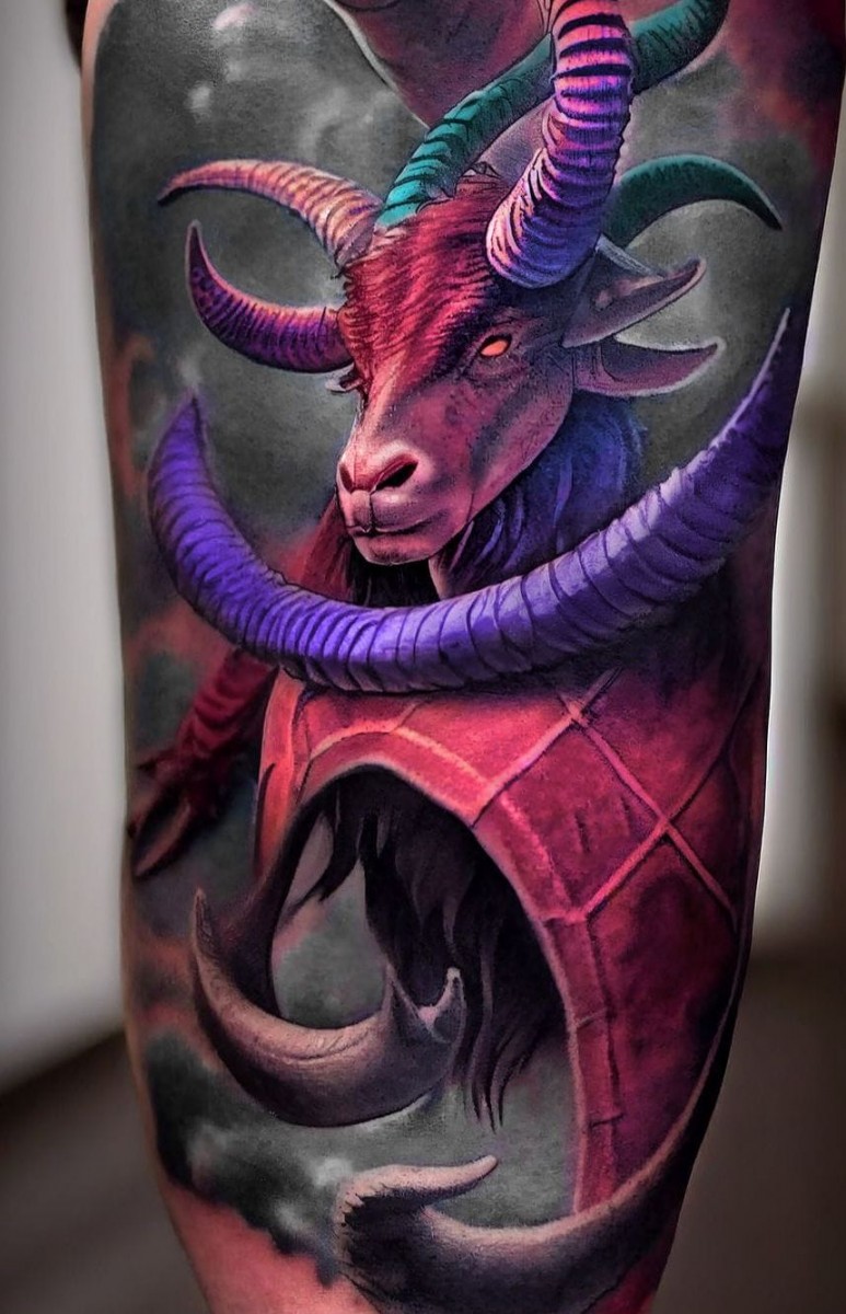 capricorn amazig tattoo
