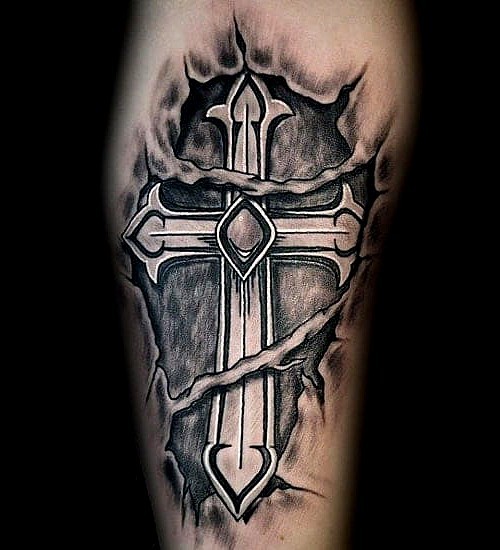 101 best cross tattoos for men cool design ideas