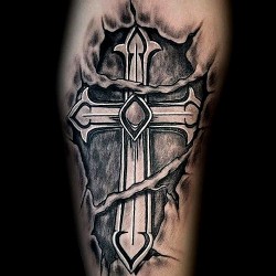101 best cross tattoos for men cool design ideas