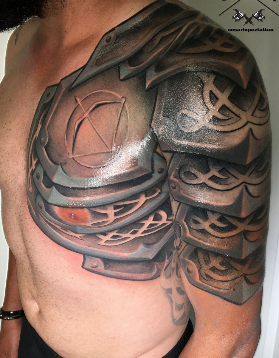pin on galeria tattoos armor