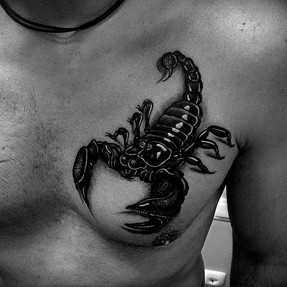 scorpion tattoo for men