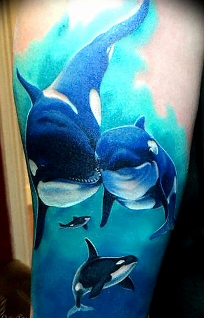 orca tattoo