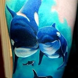 orca tattoo