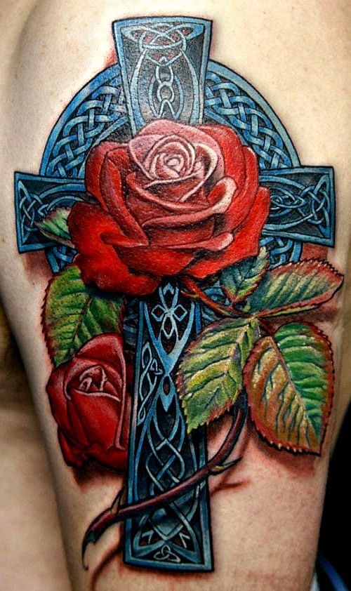 101 best cross tattoos for men cool design ideas