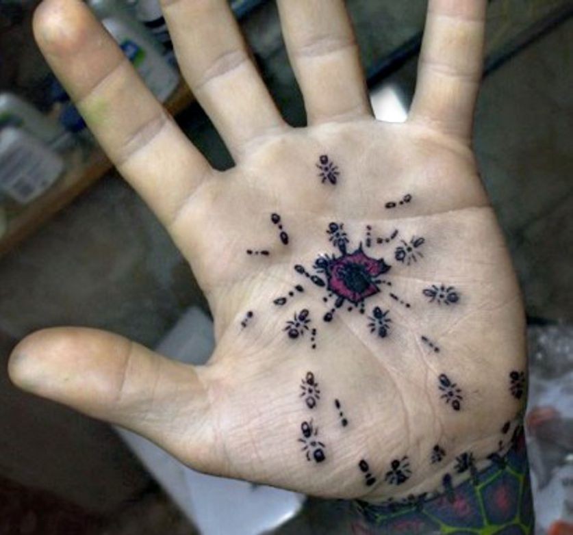 ant tattoo