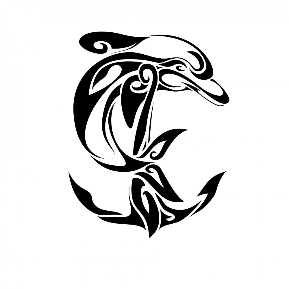 a design for at classic tattoo in a tribal design