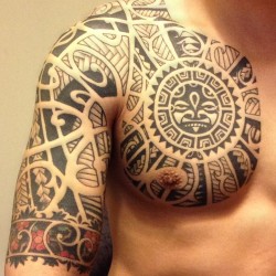 maori best chest tattoos for men