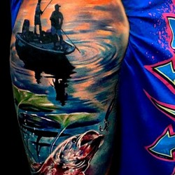 fish sleeve tattoo half sleeve tattoo site