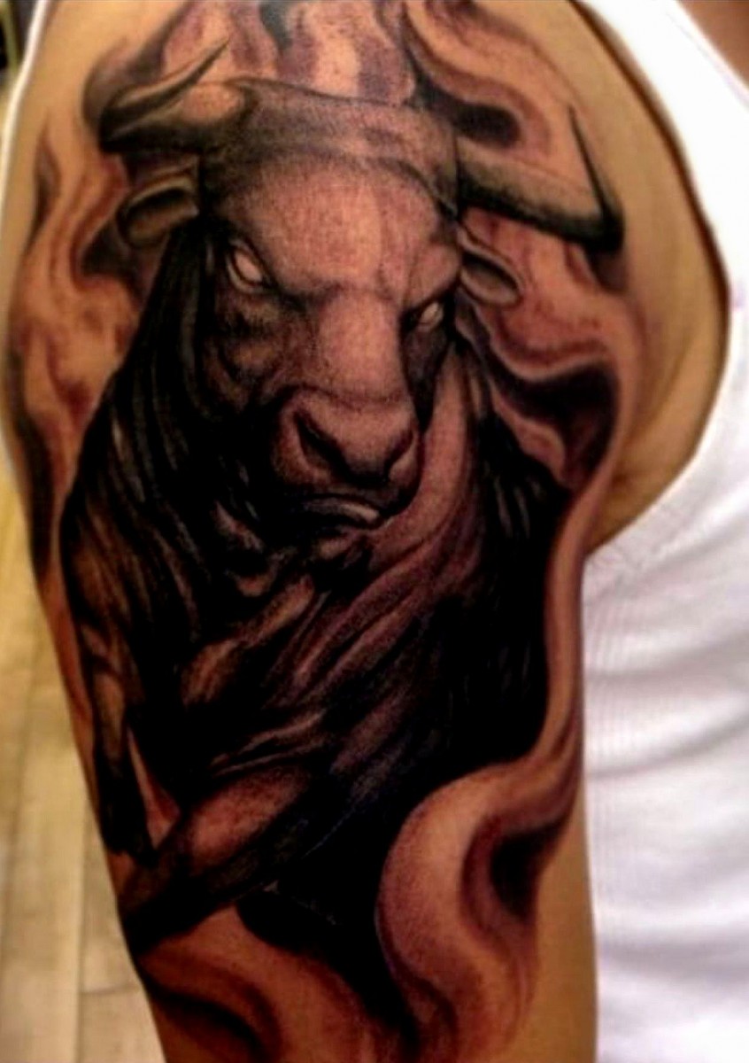 taurus tattoos bull tattoos taurus bull