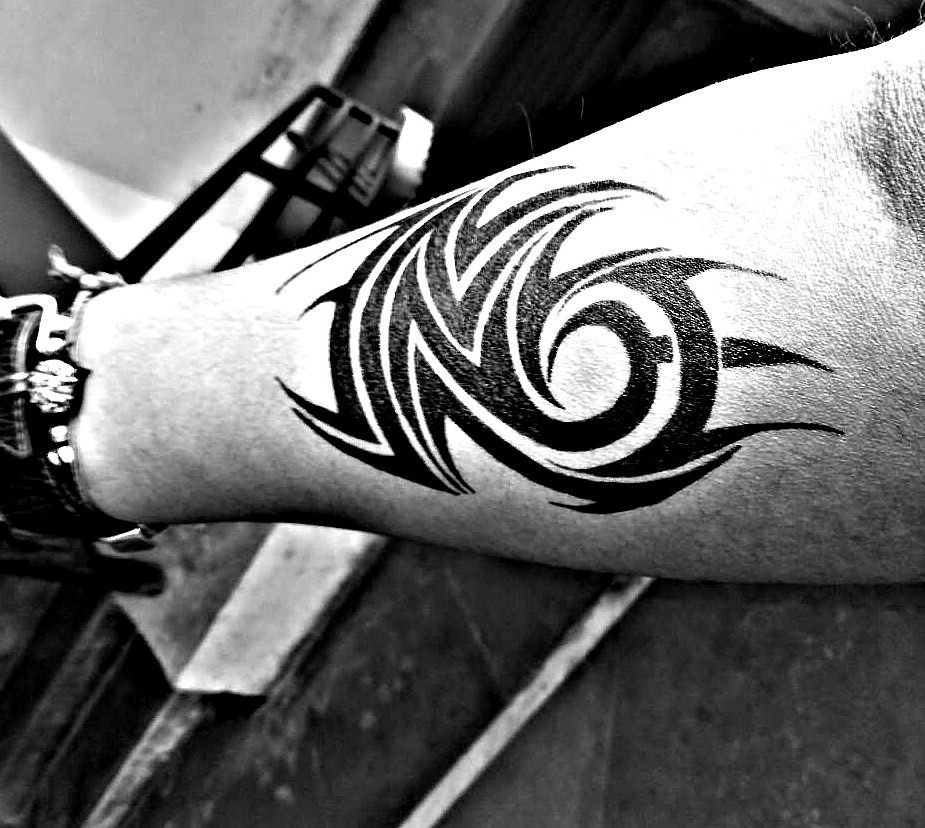 forearm tribal tattoo