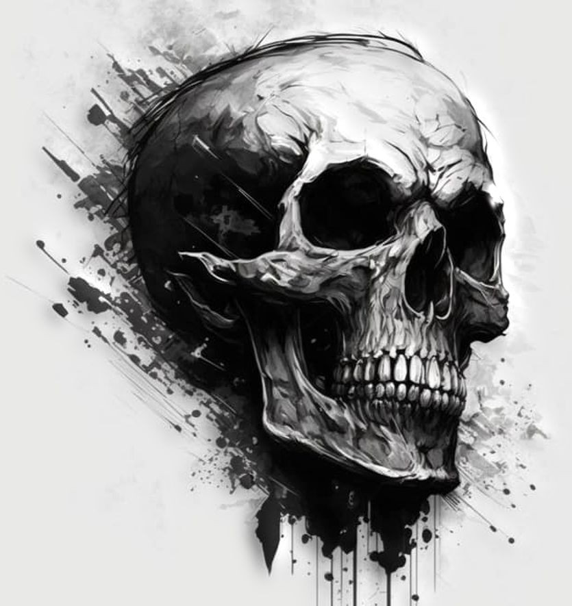 human skull design 2023