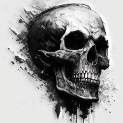 human skull design 2023