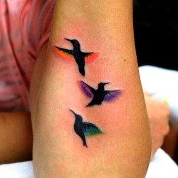 3 hummingbird tattoos tattoos for daughters