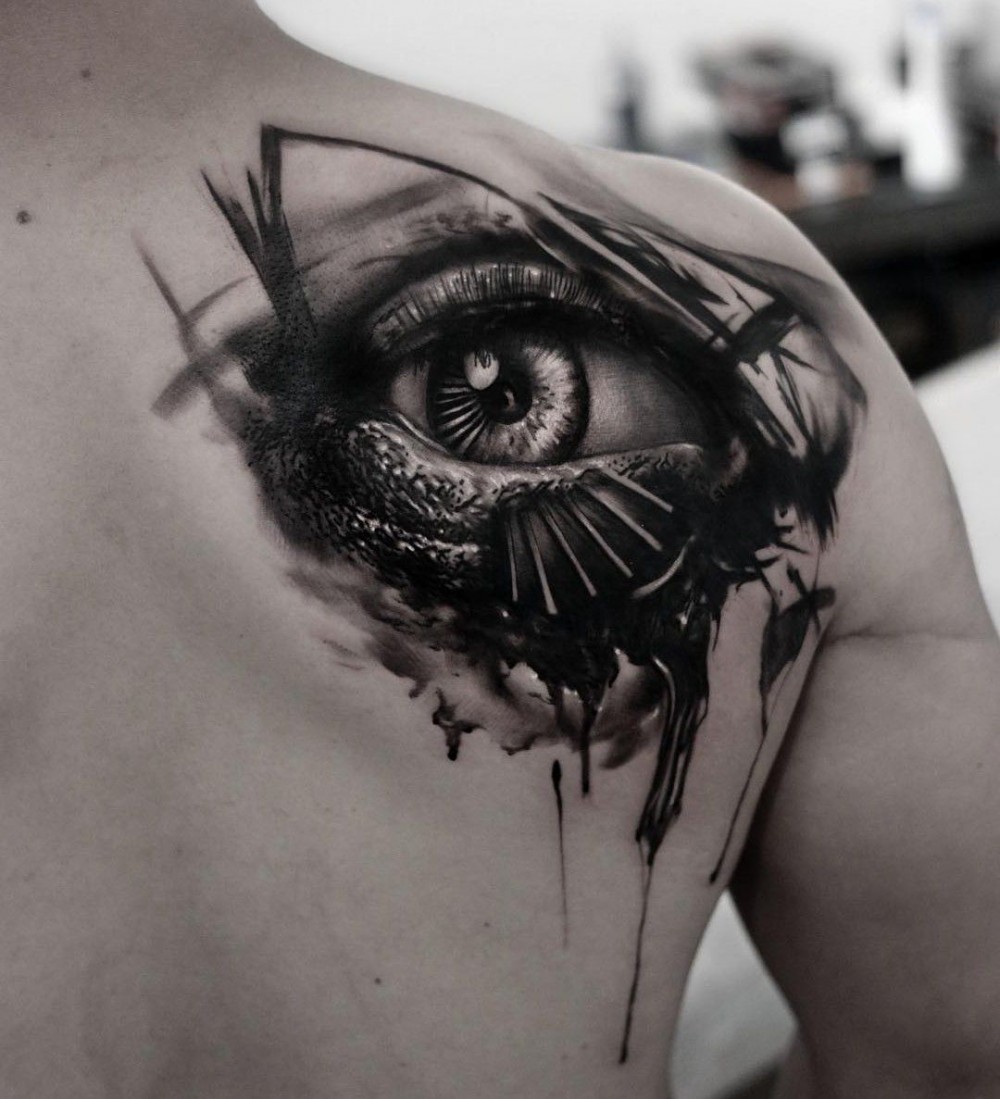 mystical images in horror tattoos by kurt stauding