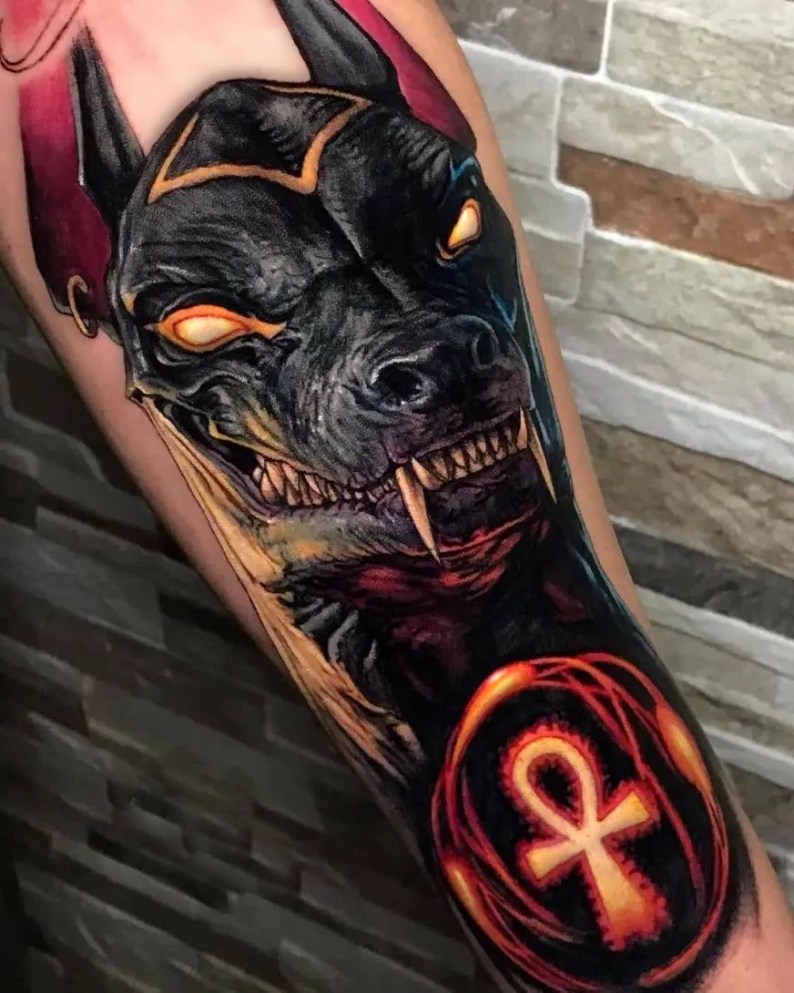 anubis tattoo 13