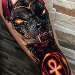 anubis tattoo 13