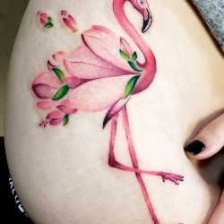 perfect flamingo tattoo designs for ink art lov