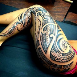 do you like this tattoo polynesian tattoos women