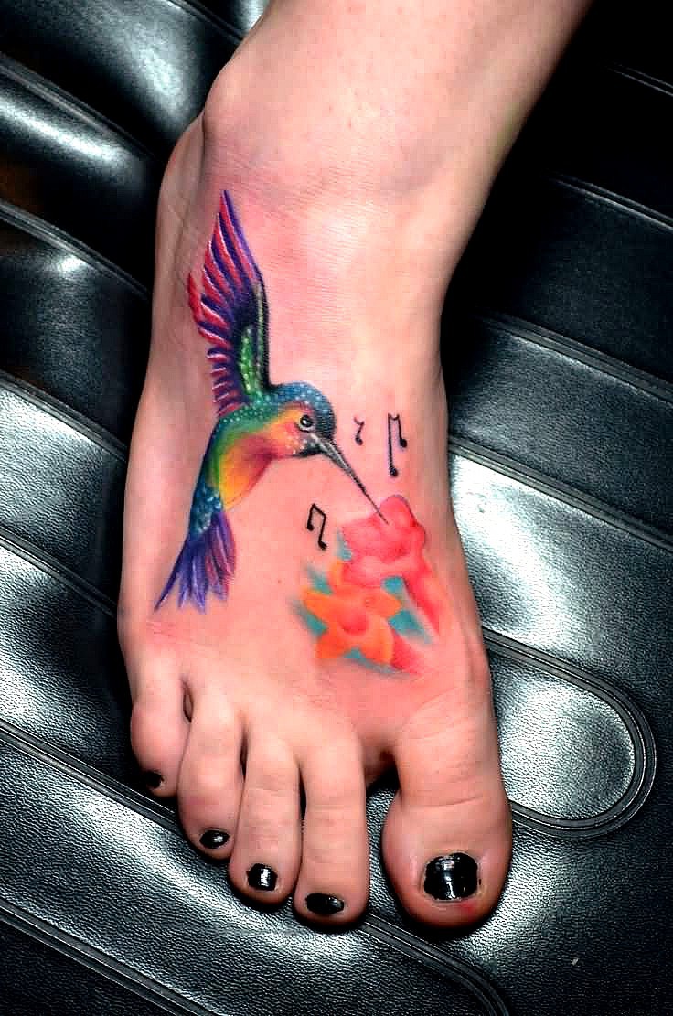 inspirational hummingbird tattoo ideas and design