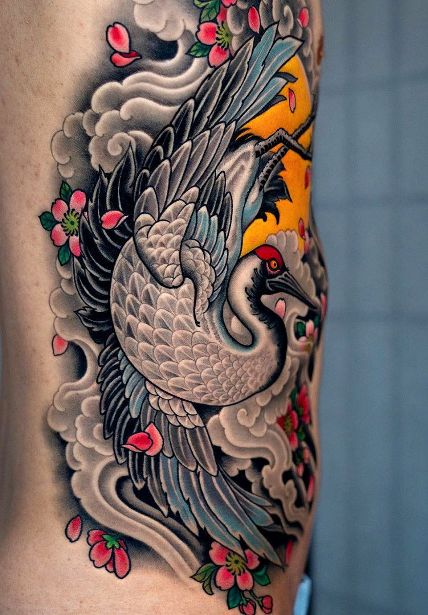japanese tattoo world tattoo gallery crane tat