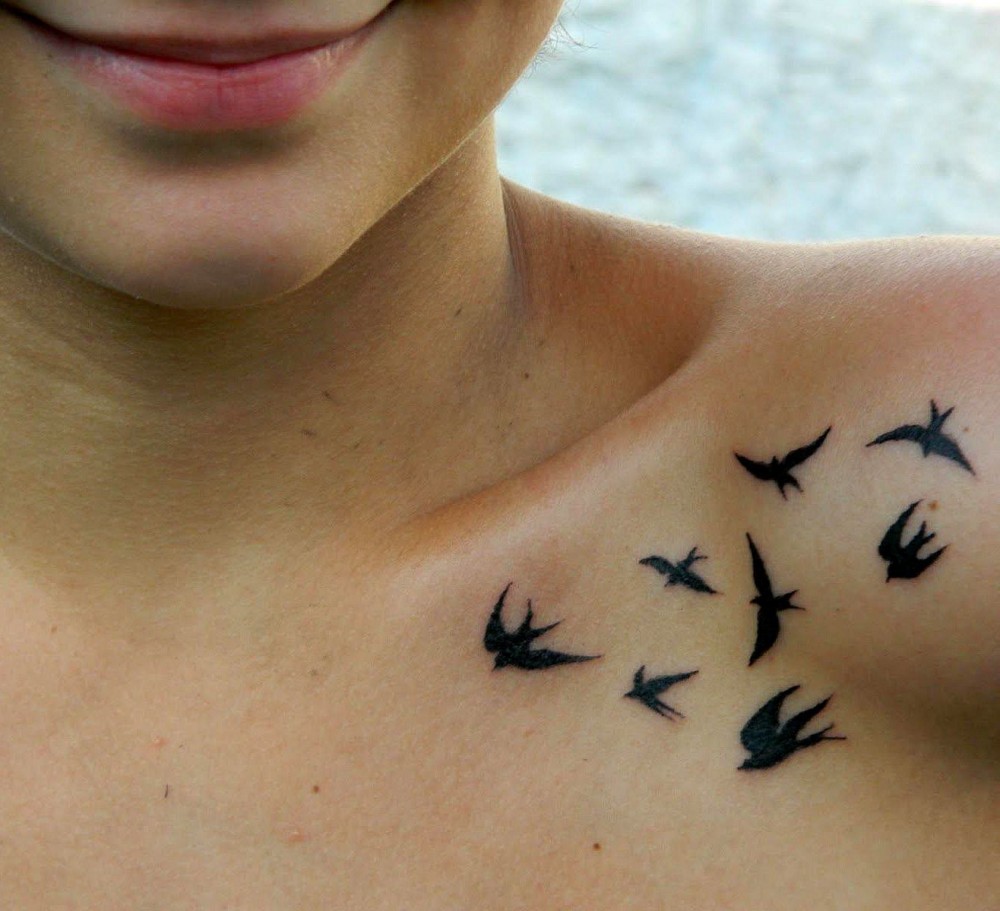 tatuagens de andorinhas significado e fotos