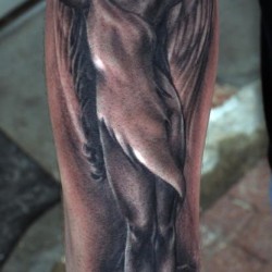 angel tattoo