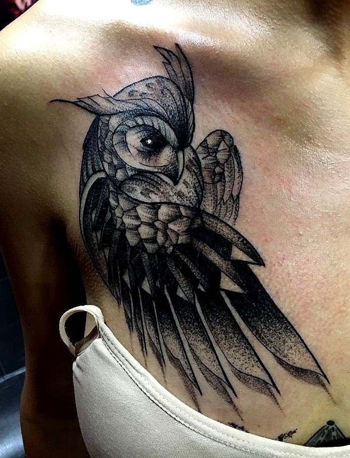 awesome owl tattoo design for all time 05 owl ta