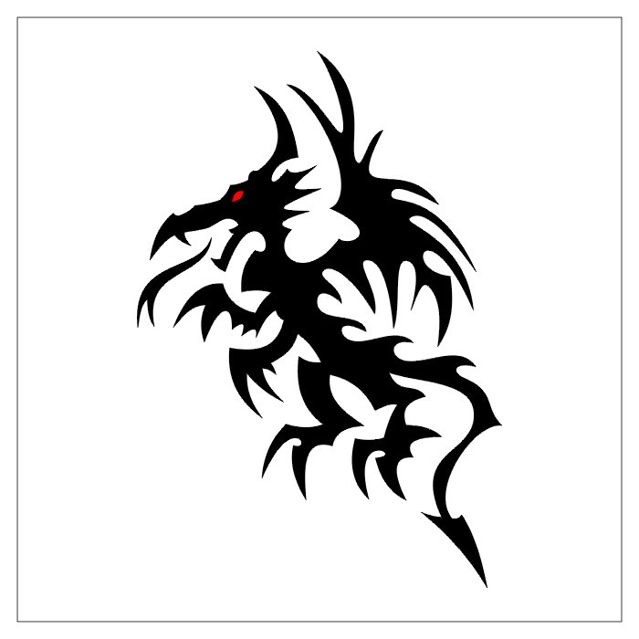 dragon design example tattoo