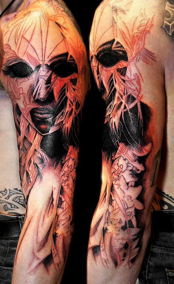 demon tattoosteulugar