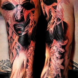 demon tattoosteulugar