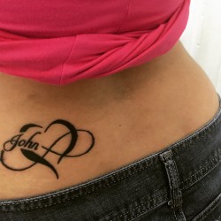 meaningful tattoo infinity love tattoo