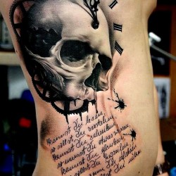frightening and meaningful skull tattoos nenuno