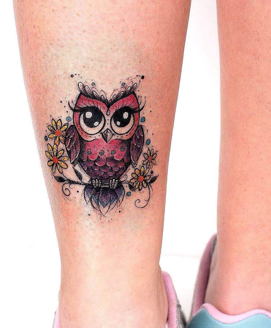 unique night owl tattoo ideas and their significan