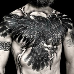 badass bird tattoos half sleeve tattoo site