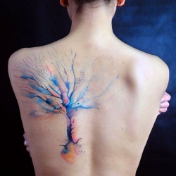 tree on back