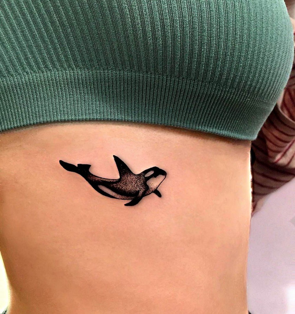 baby footprint tattoo on chest message