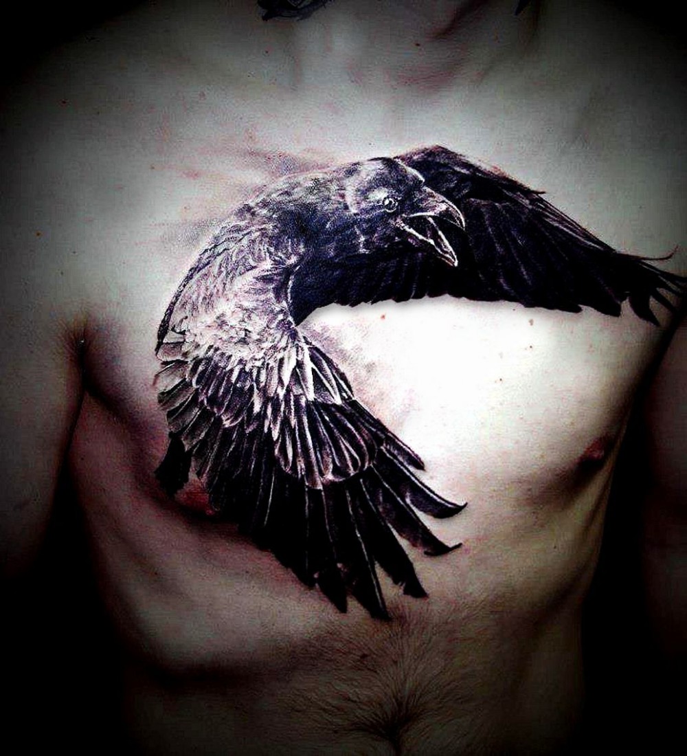 crow tattoos ideas and design