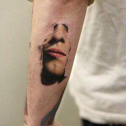face mind blowing 3d tattoos tattoodo