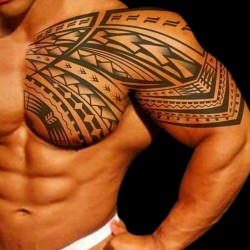 maori arm tattoo for men