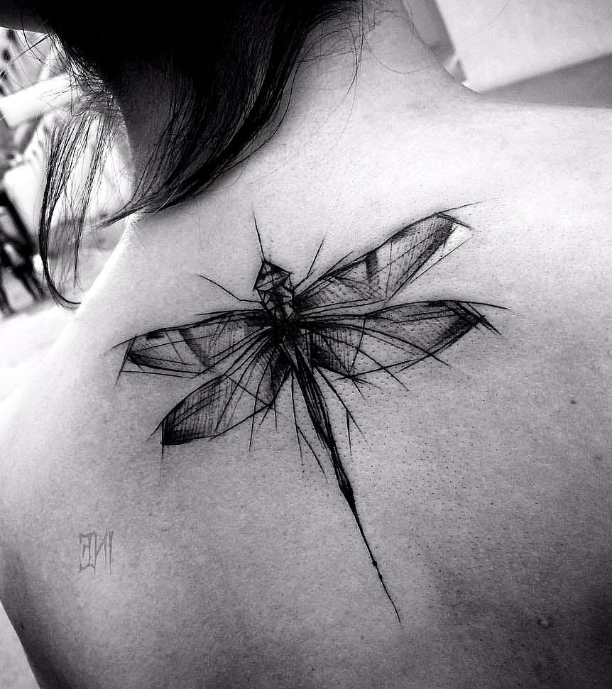dragonfly feita por inez janiak