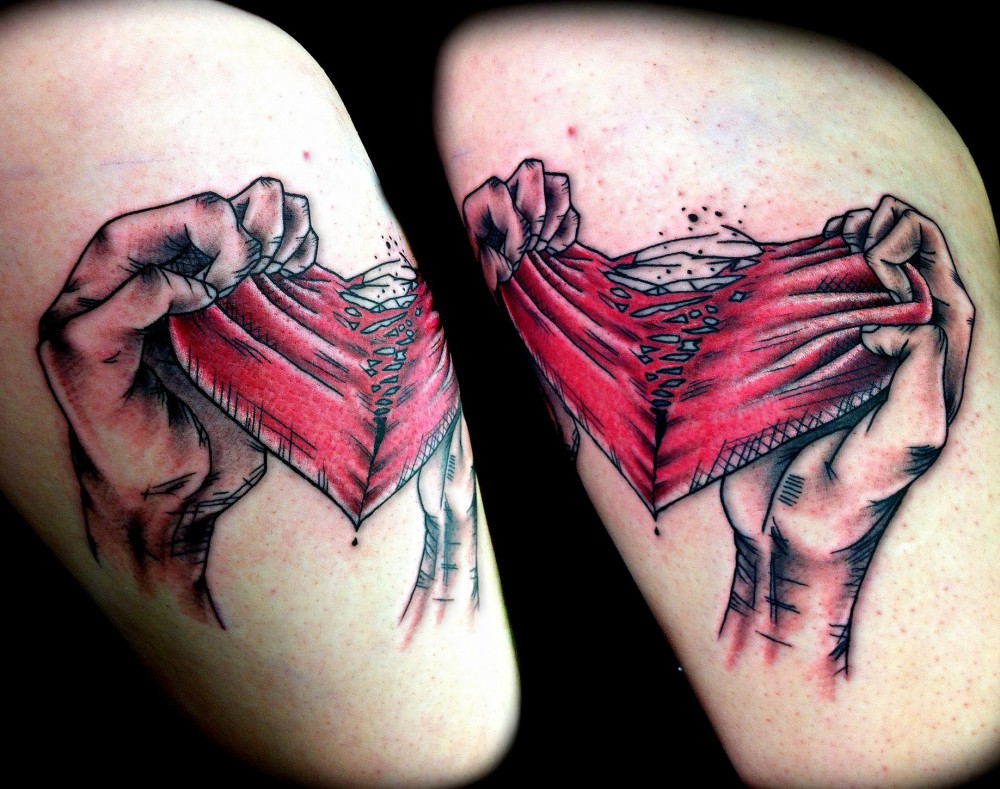 thigh tattoo images designs