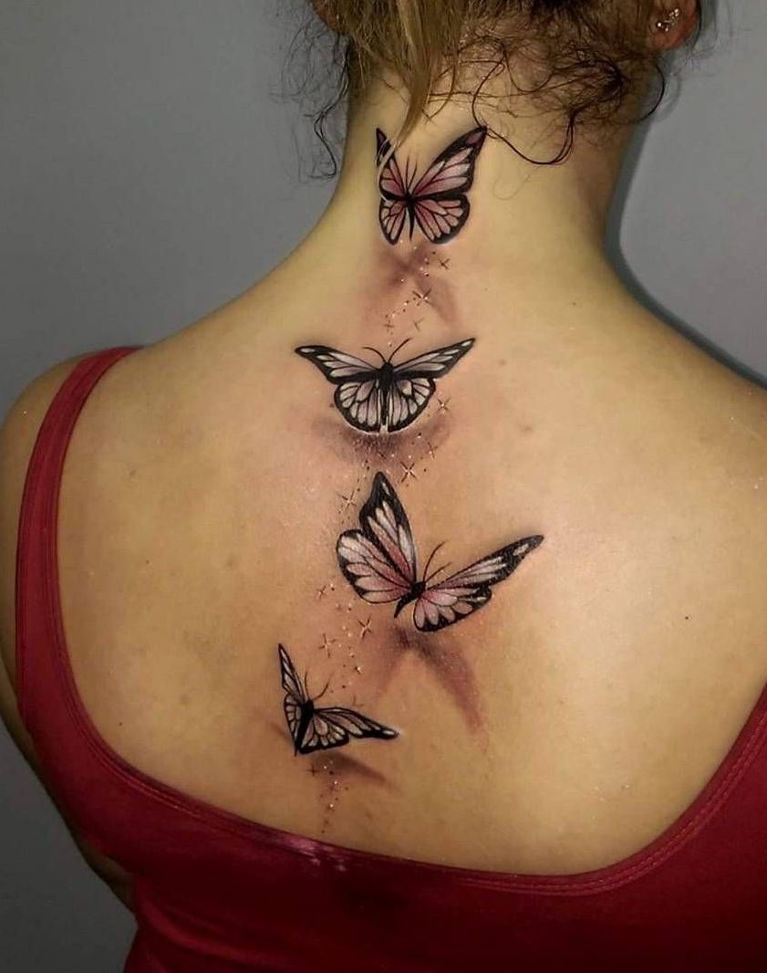 butterfly back tattoo arm tattoo sites