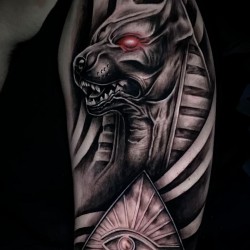 anubis tattoo