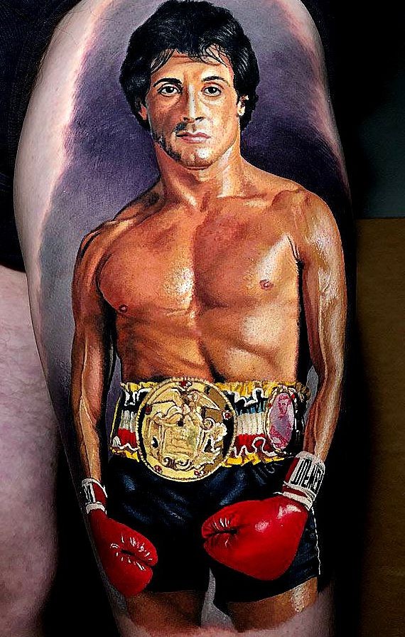 rocky balboa tattoo by steve butcher photo 23676