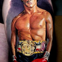 rocky balboa tattoo by steve butcher photo 23676